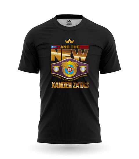 AND THE NEW! XANDER ZAYAS T-SHIRT