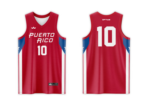 PR AWAY BASKETBALL JERSEY