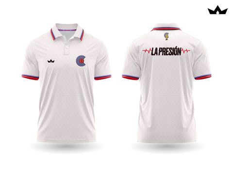 CRIOLLOS DE CAGUAS BSN WHITE POLO SHIRT