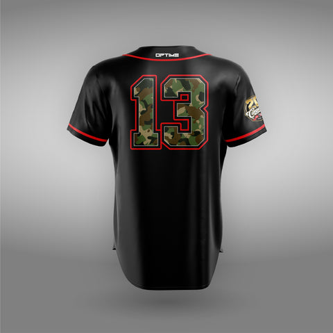 CRIOLLOS DE CAGUAS BLACK ARMY ALTERNATIVE REPLICA JERSEY